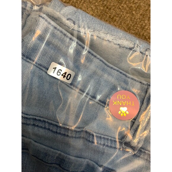 Simple Society Jeans Womens 00/23 Flare Embroidered Floral Festival Boho Stretch - Picture 8 of 8